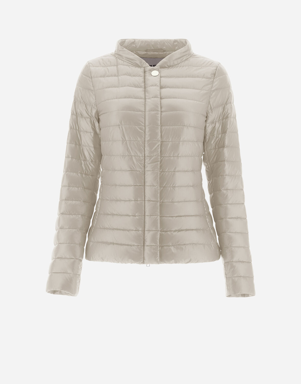 Herno Zipper Down Jacket In Chantilly