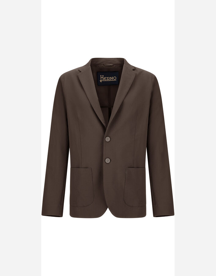 Herno SEER-CREASE BLAZER Brown GA000192U126848800