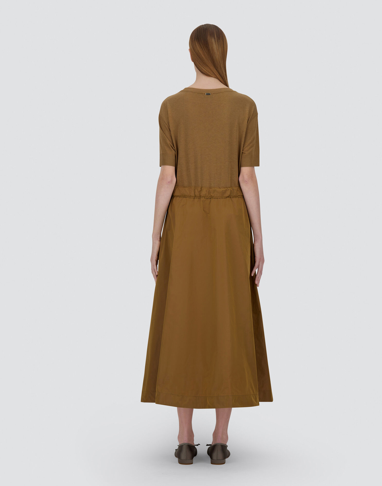 レディース グラム ニット エフェクト＆ニュー テクノ タフタ