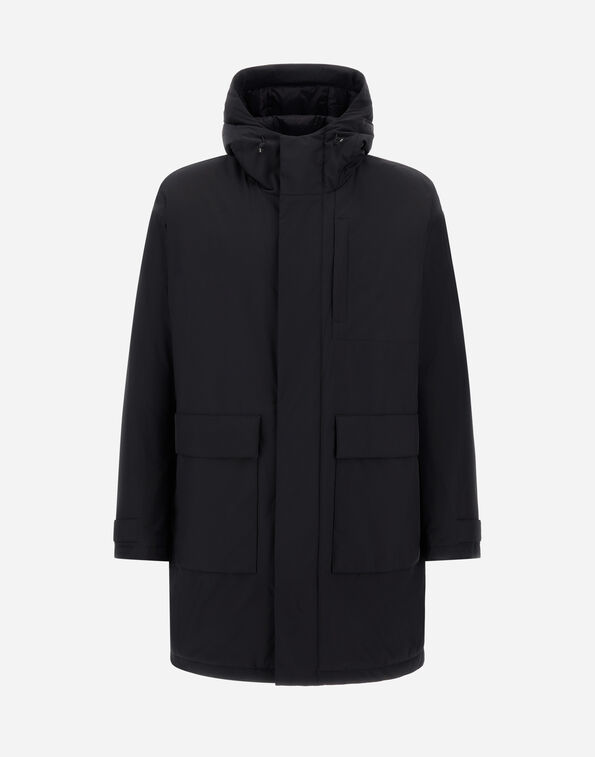 Herno PARKA IN 2-LAYER WINDSTOPPER Black PI001341U128409300
