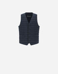 Herno NUAGE WAISTCOAT Blue PC0039U192889201