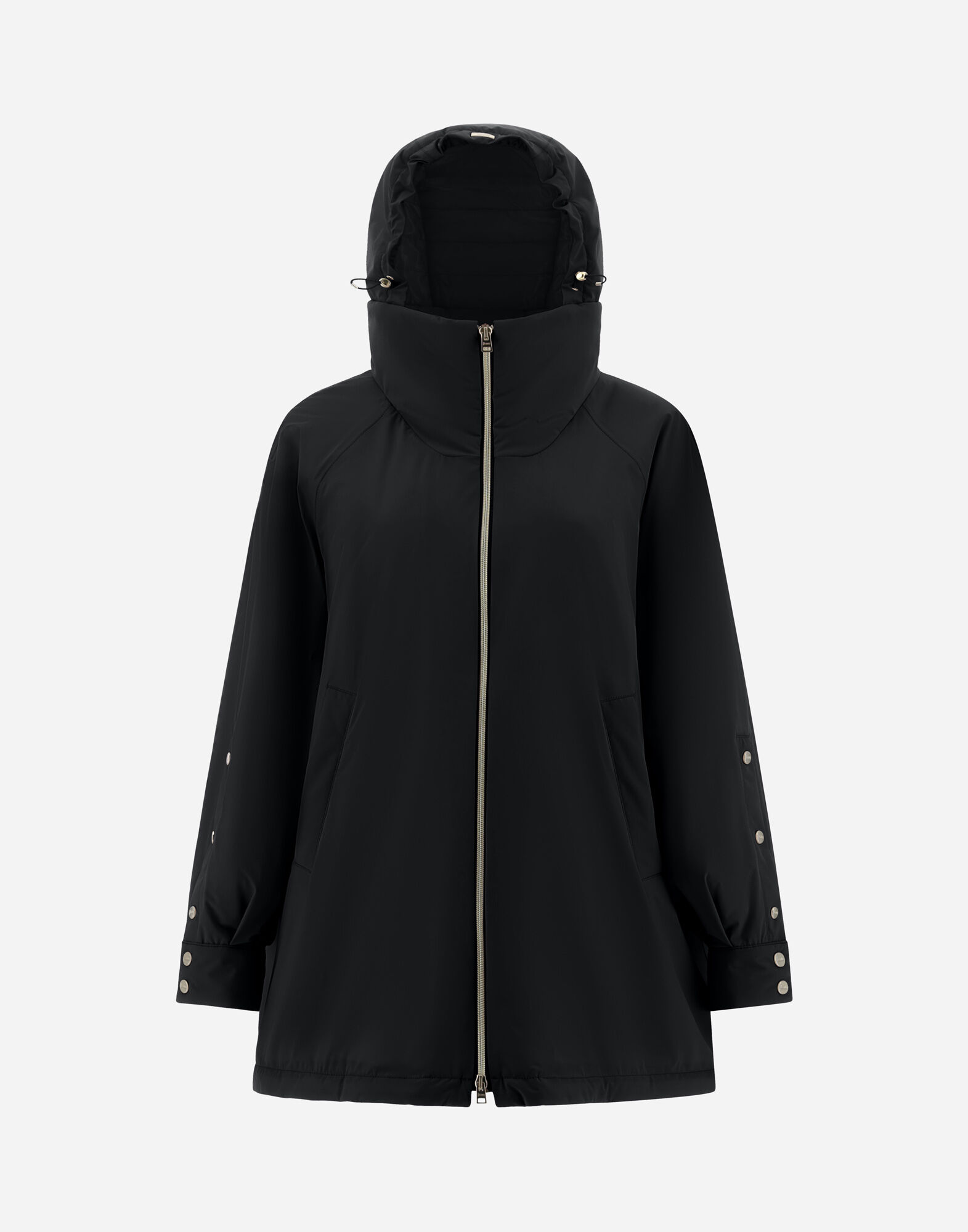 RESORT PONENTE TRAVEL A SHAPE JACKET in Black for Women Herno