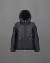 Herno LAMINAR HOODED JACKET IN QUILTED RIPSTOP Black GI00139DL128439300