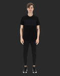 Herno LAMINAR COMPACT JERSEY BIMATERIAL T-SHIRT Black JG002UL520009300