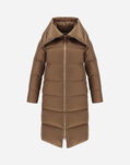 Herno GLOBE RECYCLED NYLON SATIN COAT Camel PI1382D122042105