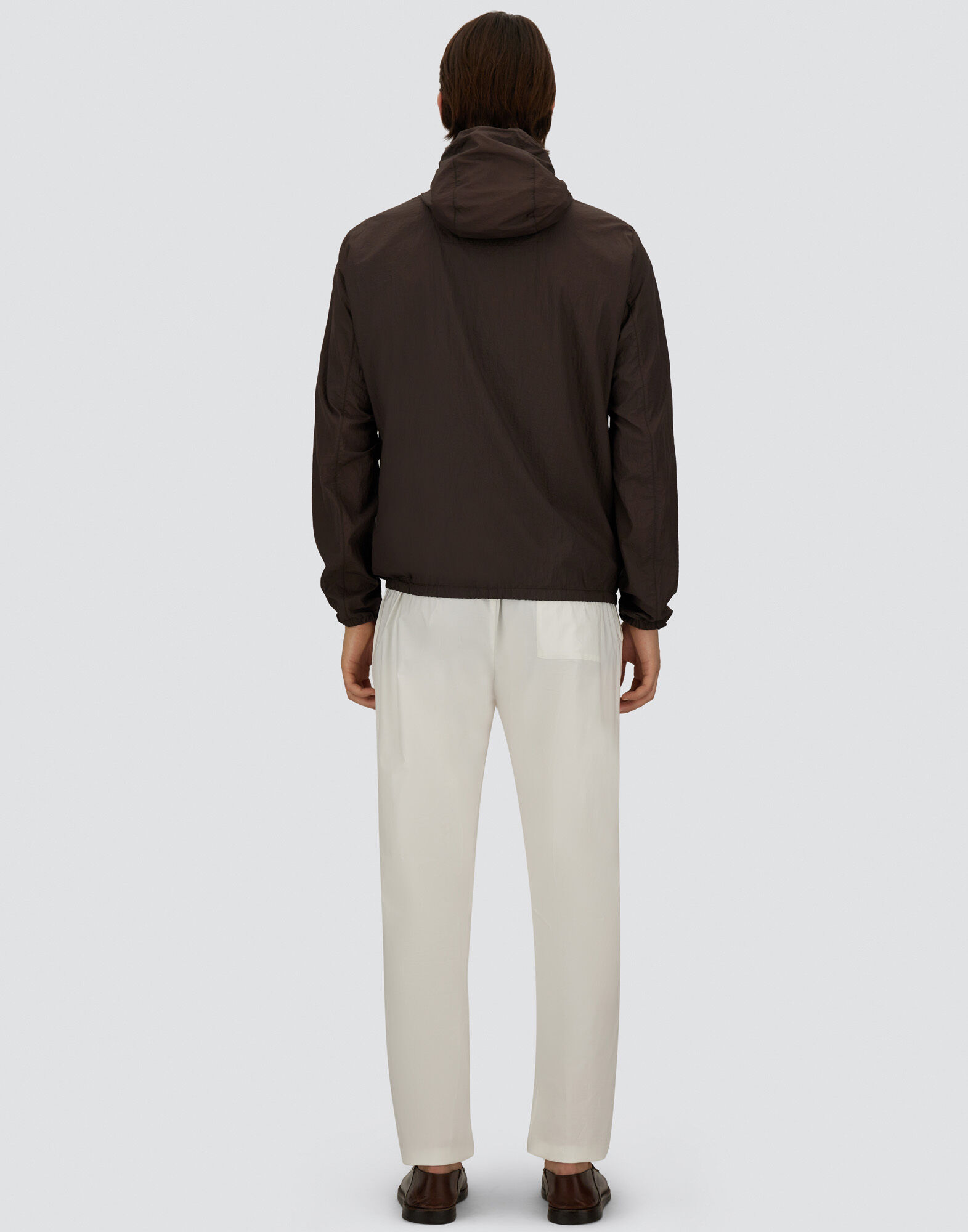 メンズ JACKET IN MICRO RIPSTOP NYLON ブラウン | Herno® (ヘルノ)