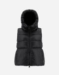 Herno GLOBE SLEEVELESS JACKET FAST5DEGRADABLE Black PI00009DG123709300