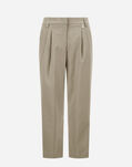 Herno TROUSERS IN FLANNEL FEELING Chantilly PT000080D126401985