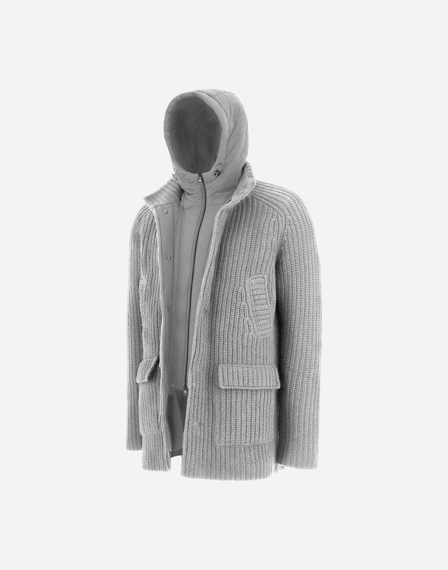 Herno knitted sales jacket mens
