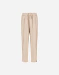 Herno RESORT TROUSERS IN ENVERS SATIN Chantilly PT00038DR127271985