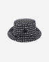 Herno TREND TWEED HAT Black BER00027D131739300