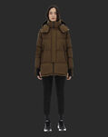 Herno LAMINAR OVERSIZE WINDSTOPPER COAT Bronze PI128DL111068158