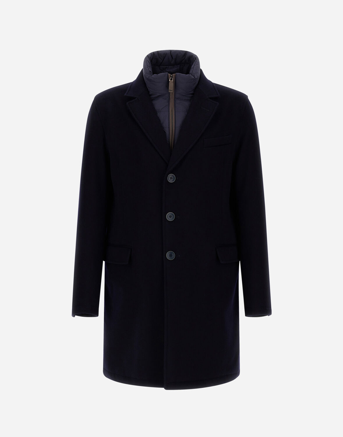 Herno Cappotto  Uomo Main  In Navy Blue