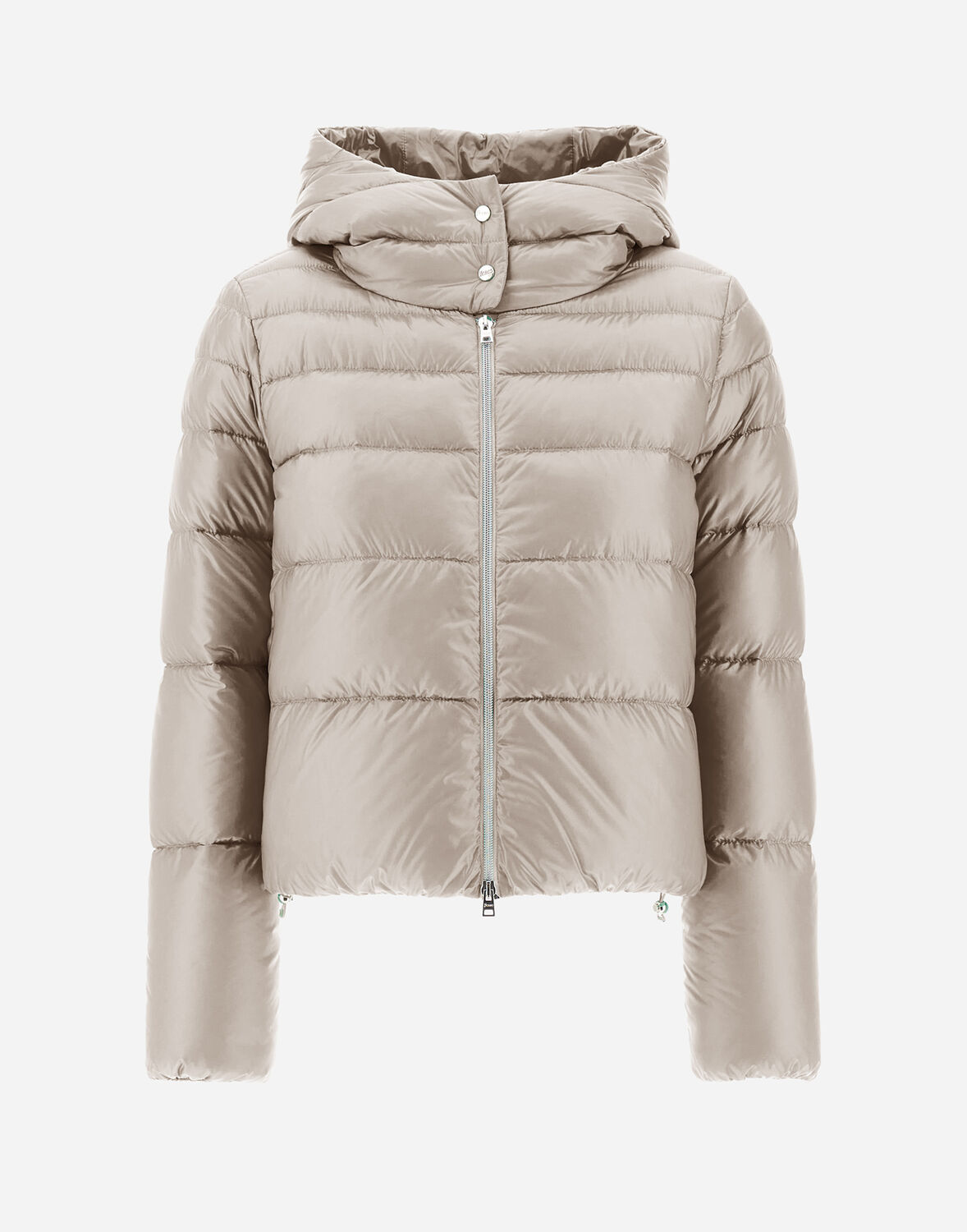 Herno Padded And Quilted Down Jacket In Chantilly