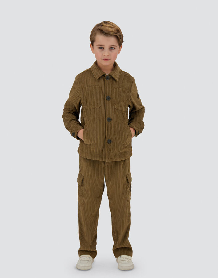 Herno CORDUROY SHACKET Light Military GT000002B129137730