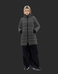 Herno LAMINAR SLIM GORE-TEX WINDSTOPPER COAT Badger grey PI080DL111069489