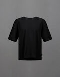 Herno LAMINAR T-SHIRT IN LIGHT KNIT Black MG00009UL720899300