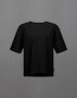 Herno LAMINAR T-SHIRT IN LIGHT KNIT Black MG00009UL720899300