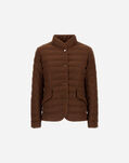 Herno BLAZER IN VIRGIN WOOL TWEED Leather PI002070D334662240