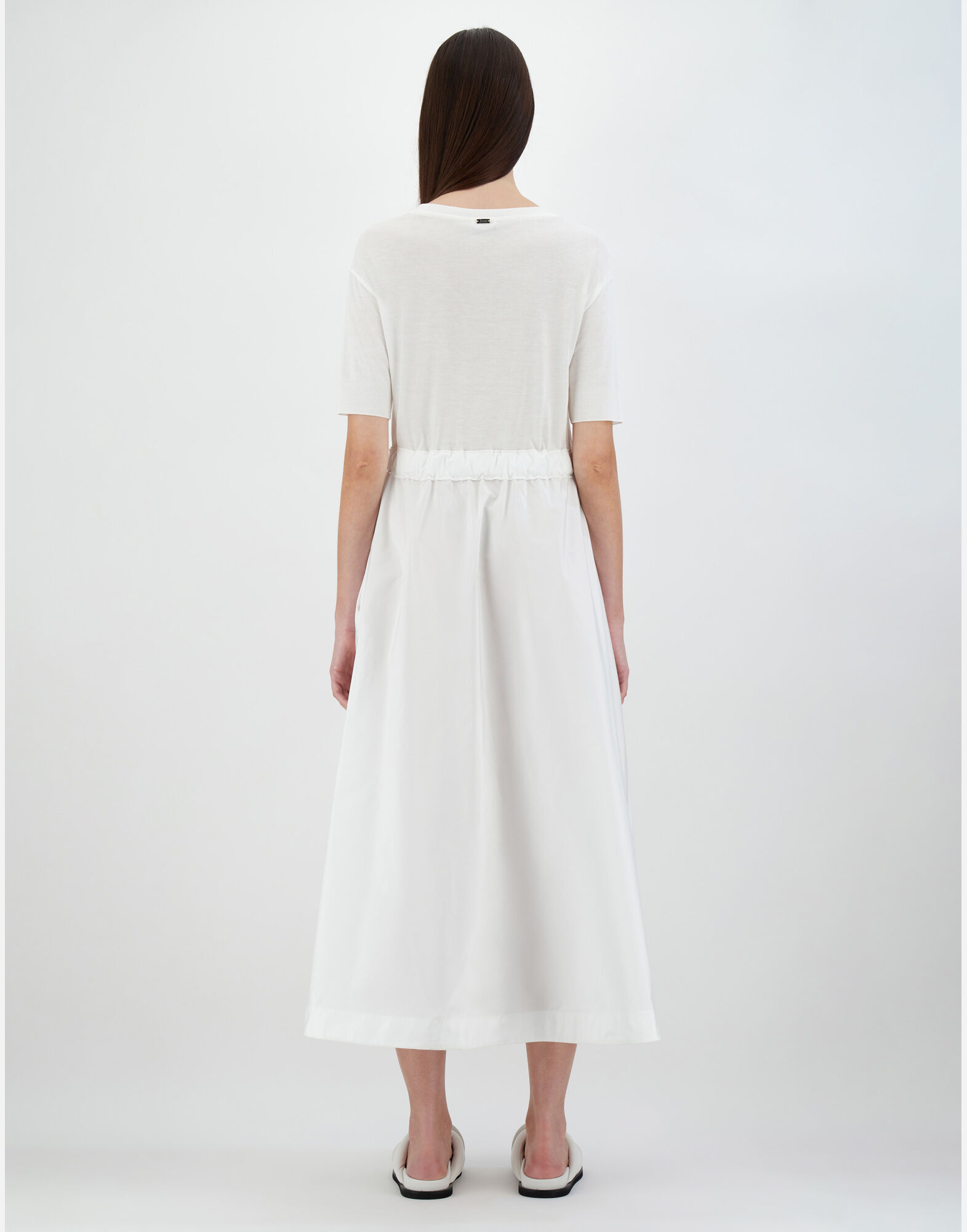 【送料&関税込】Herno Abito Con Gonna ABITO CON GONNA TAFFETA' in White for Women | Herno®