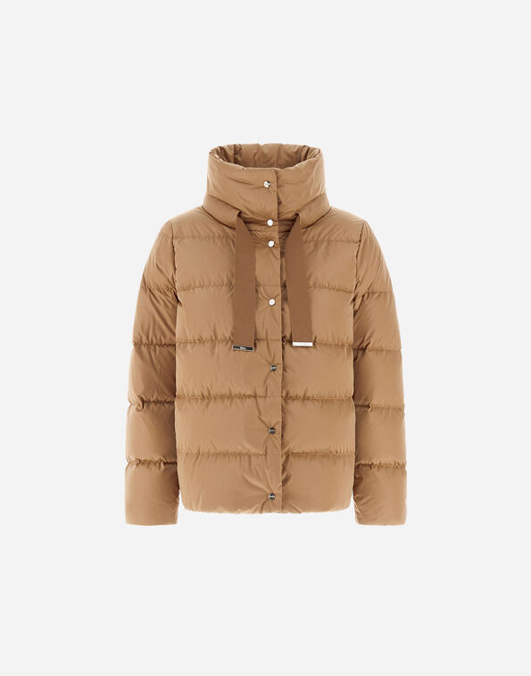 Herno CAPPA IN SATIN Camel PI001936D12170Z2157