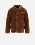 Herno SHIRT IN ECO FUR Camel GI000070B125362157