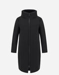 Herno NEW SCUBA COAT WITH FAUX FUR Black CA0369D12368S9300