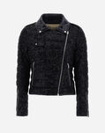 Herno SEQUIN EMBROIDERY BOMBER JACKET Black PI001903D126129300