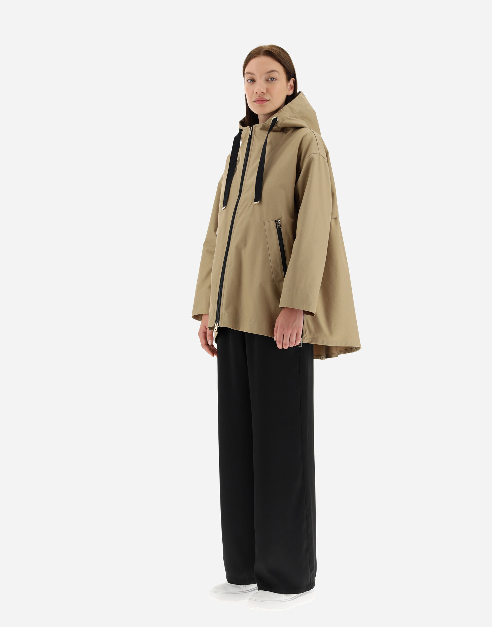 レディース DELON & NYLON ULTRALIGHT ジャケット サンド