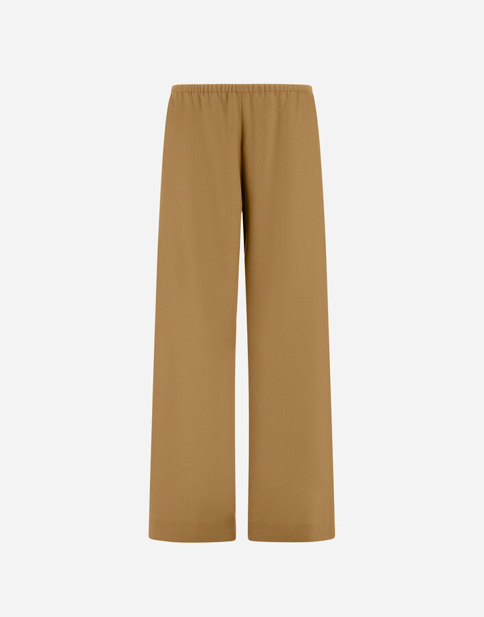 Herno TROUSERS IN 100% WOOL FLANNEL Light Camel PT000145D334782113