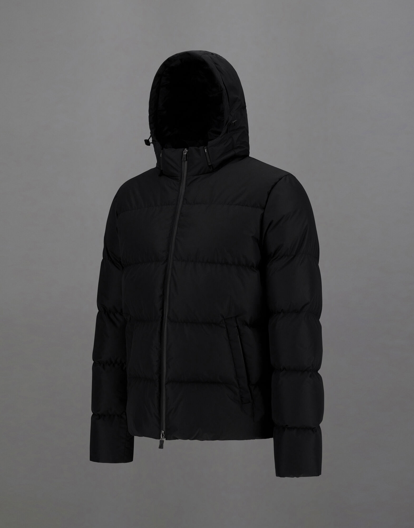 LAMINAR JACKET IN 2 LAYERS WINDSTOPPER in Black for Men | Herno®