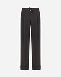 Herno WOMEN'S EASY SUIT STRETCH TROUSERS Iron PT0003DCB12545S9487