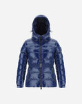 Herno GLOSS BELTED BOMBER Blue PI1350D122209251