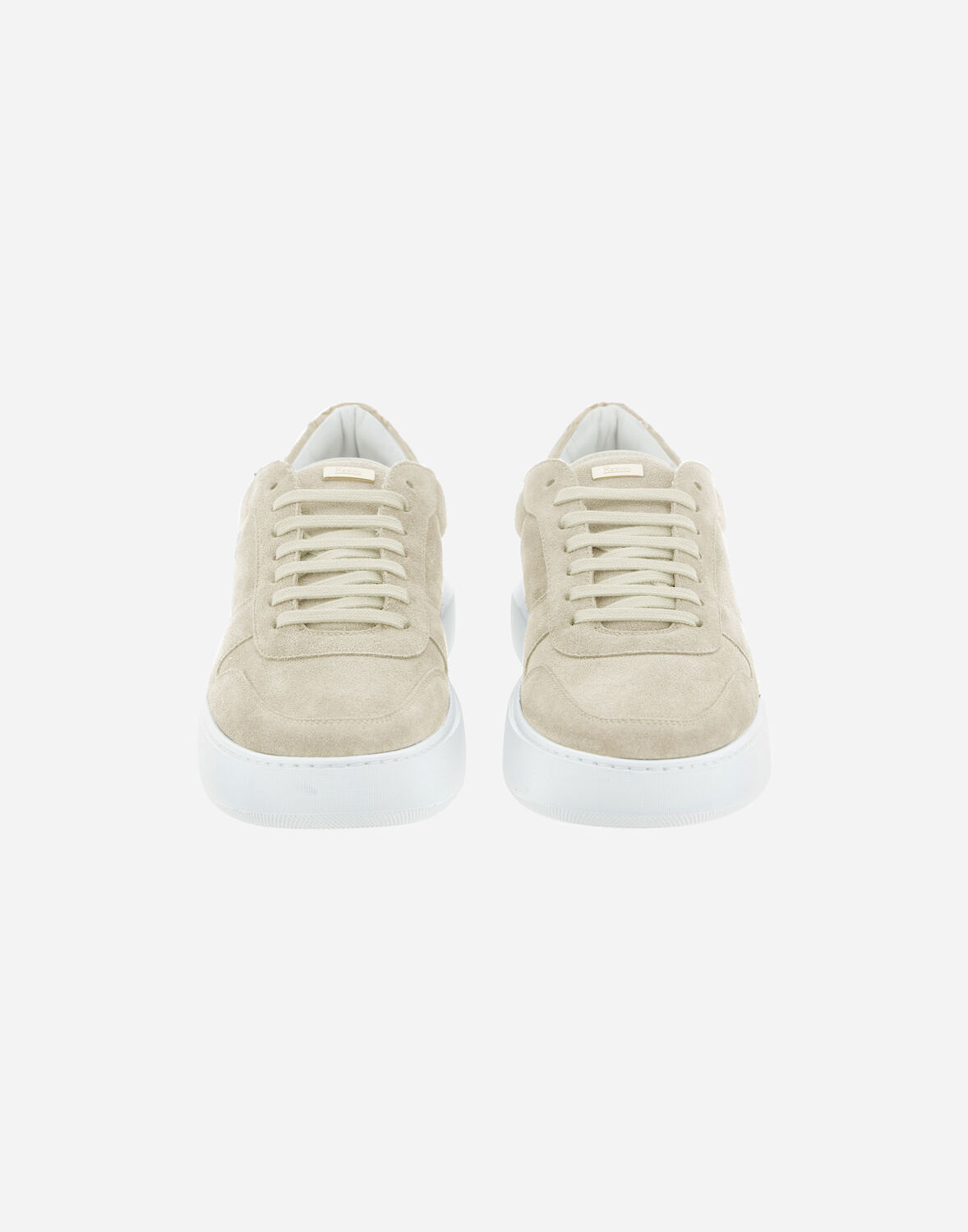 Herno Suede And Monogram Trainers - Female Shoes Chantilly 40