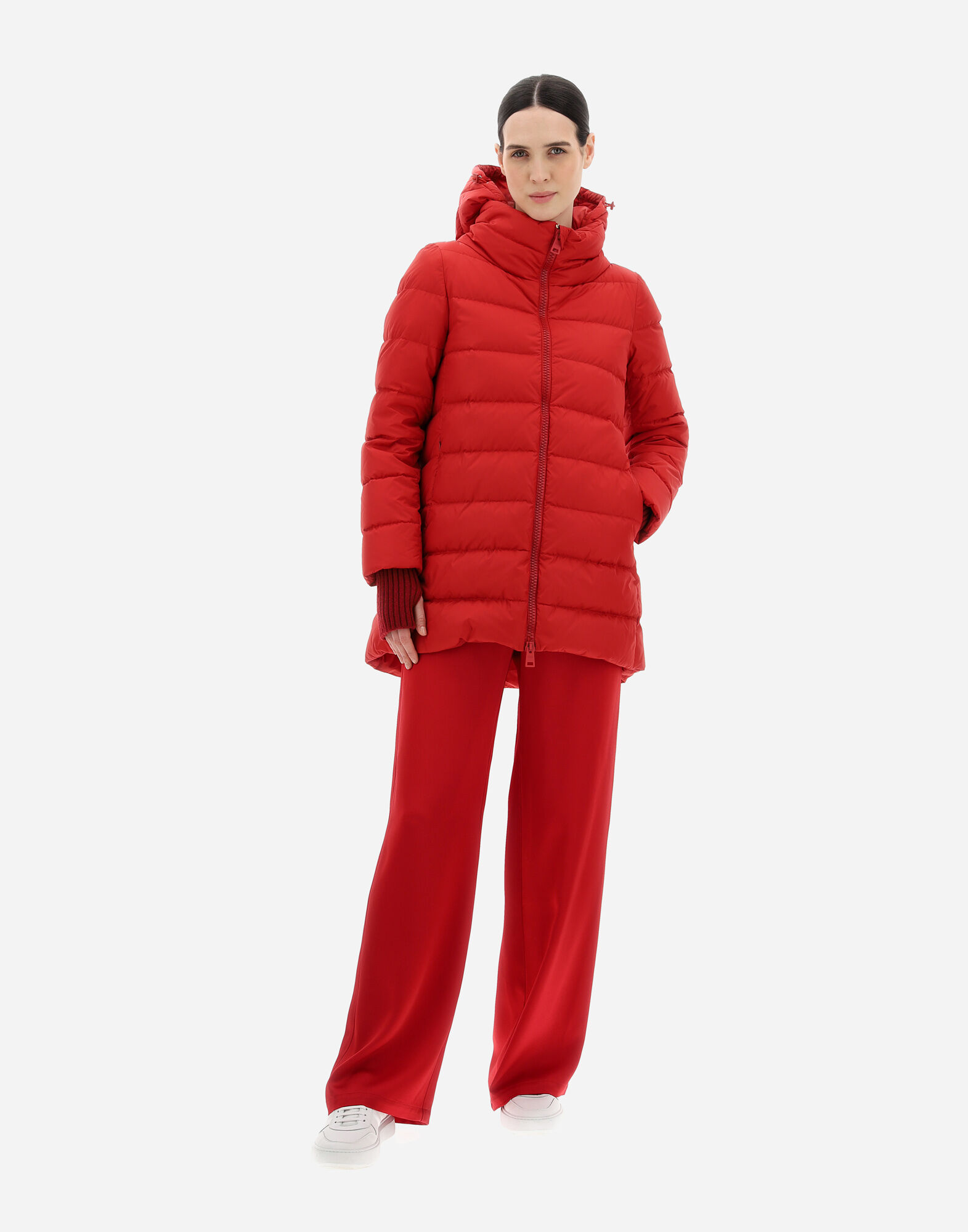 Herno shop red jacket