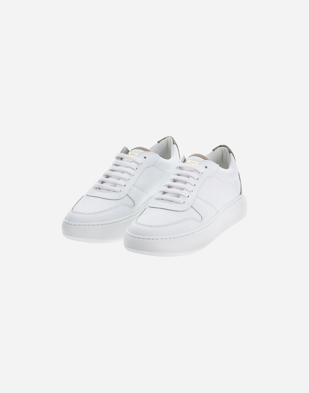 HERNO MEN'S MONOGRAM COURT SHOES 