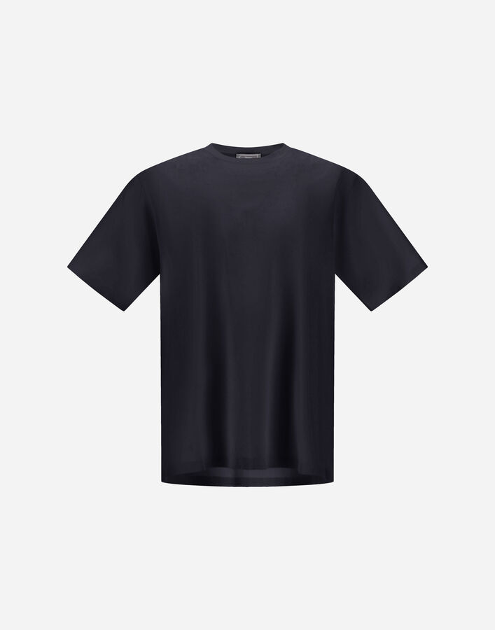 Herno SUPERFINE&nbsp;COTTON STRETCH T-SHIRT Navy Blue JG000276U520039200