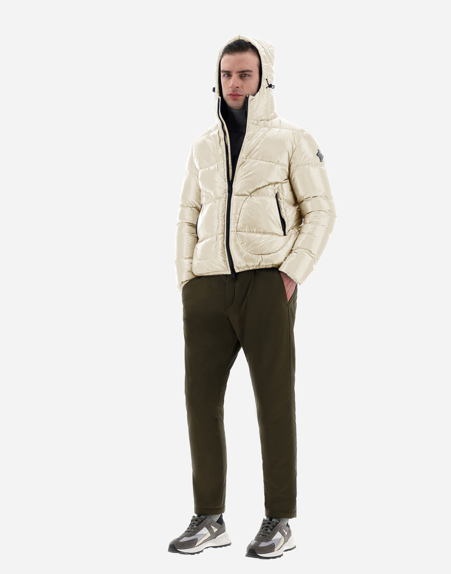 Herno hooded online padded jacket