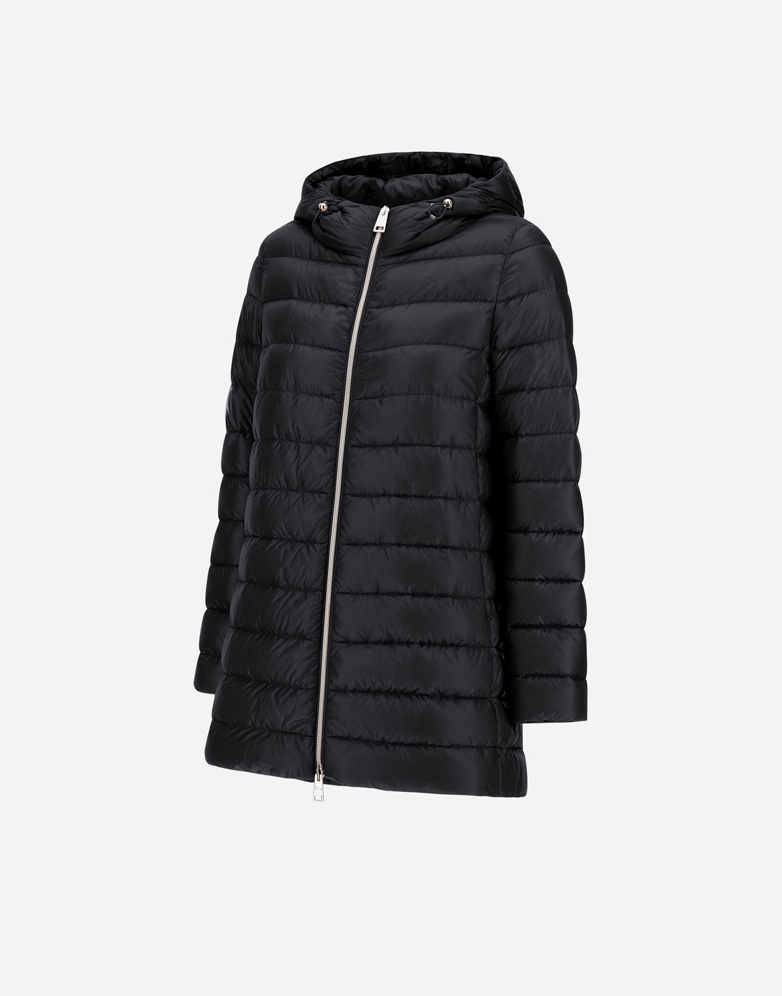 RESORT A-SHAPE JACKET IN NYLON ULTRALIGHT in Black for Women | Herno®