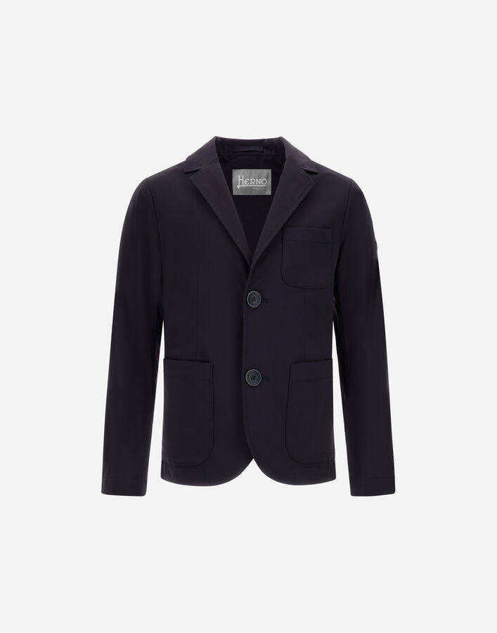 BLAZER IN STRETCH TECH WOVEN Herno Herno BLAZER IN STRETCH TECH WOVEN Blu Navy GA000016B12685S9200