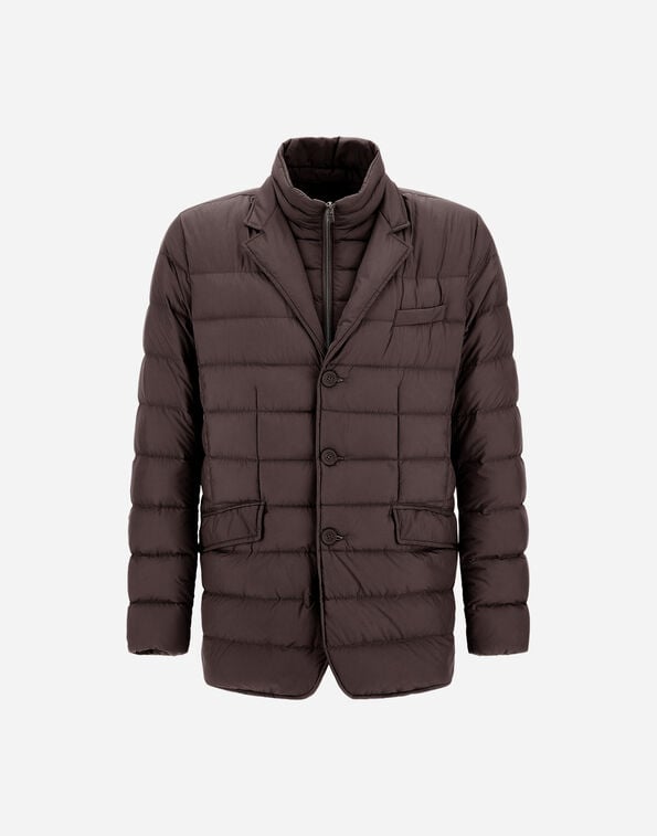 Herno LA GIACCA Dark Brown PI001ULE12456Z8993