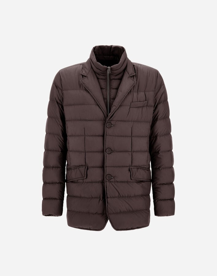 Herno LA GIACCA Dark Brown PI001ULE12456Z8993