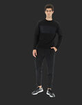 Herno COTTON LAMINAR SWEATERSHIRT WITH WINDSTOPPER DETAIL Black JG00010UL500179300