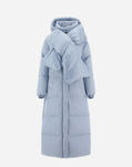 Herno LONG CASHMERE, SILK AND NYLON ULTRALIGHT PARKA Light Blue PI001783D380879004