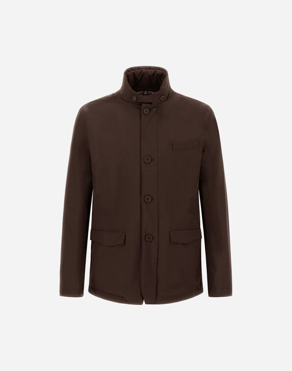 Herno BLAZER WITH BIB IN 2-LAYER WINDSTOPPER Brown PI001243U128408815
