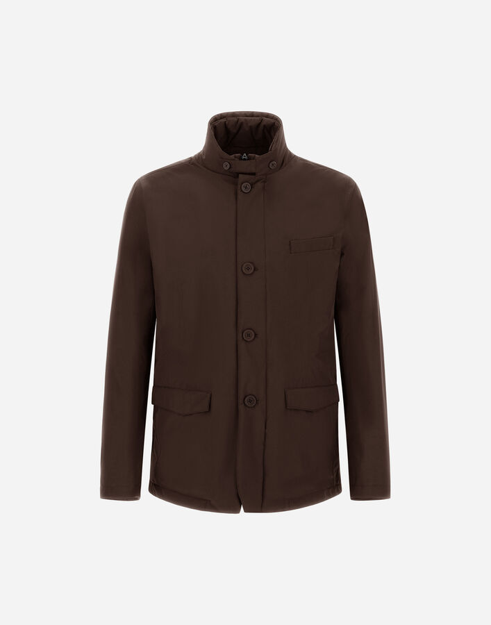 Herno BLAZER WITH BIB IN 2-LAYER WINDSTOPPER Brown PI001243U128408815