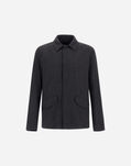 Herno SHACKET IN WOOL FLANNEL Iron FI000137U127729487