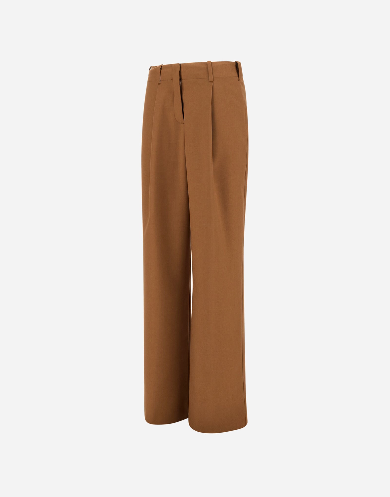 argue バフィパンツ　キャメル　1 レディース フランネルエフェクト パンツ キャメル | Herno® (ヘルノ)