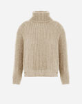 Herno SWEATER IN TWINKLE KNIT Cream ML000035D760521010