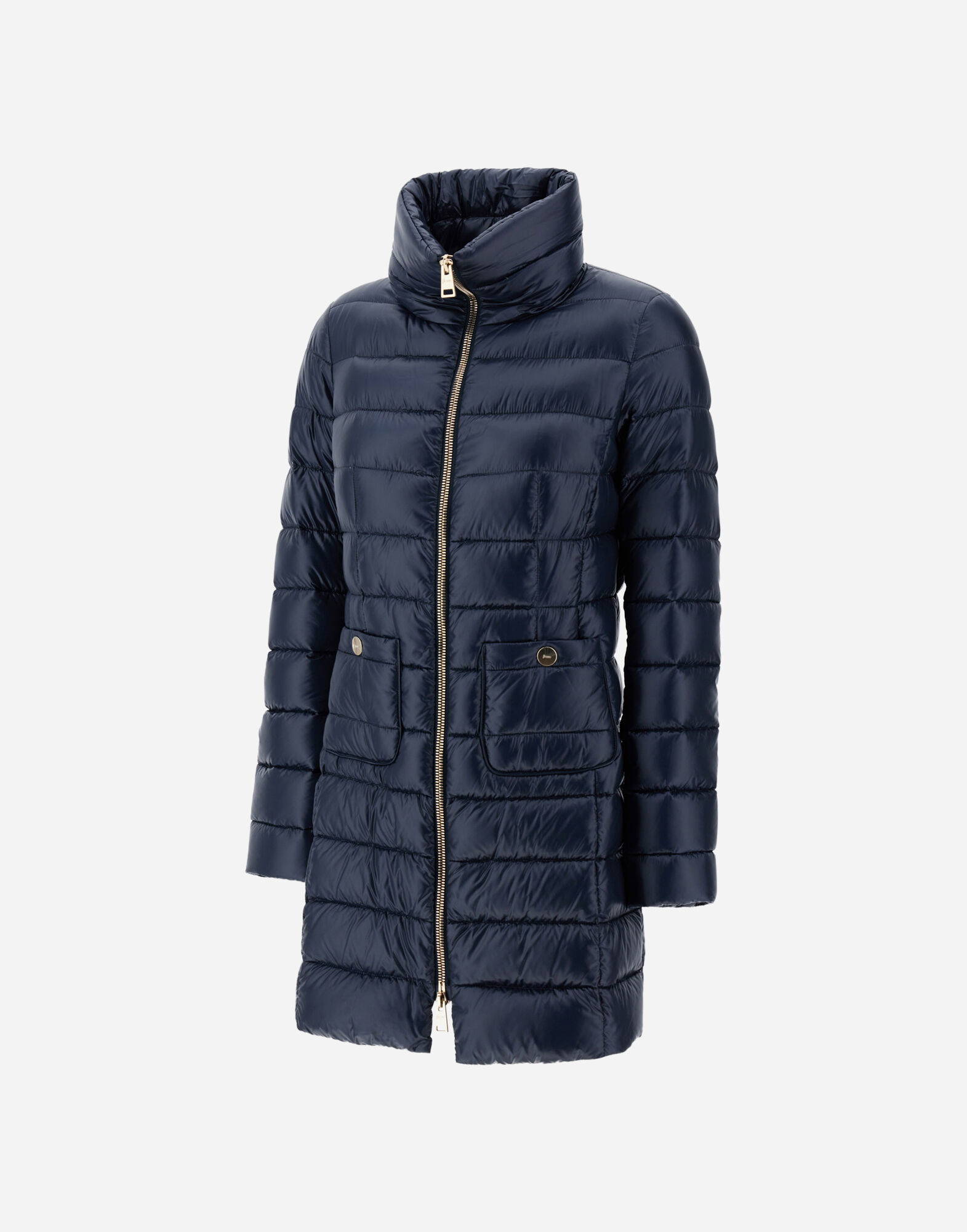 Herno Shopcoat ネイビー レディース MARIA ネイビーブルー | Herno® (ヘルノ)